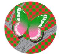 Butterfly 1000 Piece Jigsaws Insect Round Jigsaw for Adults And Kids Colorful Unique Challenge Games Scene Creative 1000pcs (67.5x67.5cm)