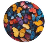 Butterfly 1000 Piece Science Fiction Cute Jigsaw Puzzle For Adults Family Challenge Toys Stress Relief Puzzle Exercise The Memory of The Brain for Men, Women, Elders, Seniors 1000pcs (67.5x67.5cm)