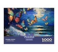 Butterfly-1000 Pieces, Puzzle Series with The Most Loved Beautiful Butterfly for Adults And Children from 14 Years, Multicoloured, 70x50cm/1000pcs