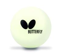 Butterfly 40mm Easy Ball (6PK),White,6 pack