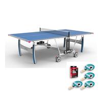 Butterfly Active L19 Rollaway Indoor Table Tennis Table (Table + 4 playset)