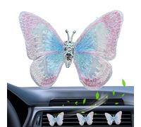 Butterfly Air Intake Moveable Butterfly Nozzle, Cute Butterfly Air Freshener Nozzle, Cute Fluttering Butterfly for Veic Center Console