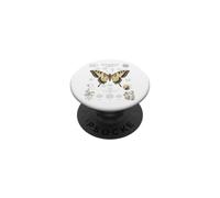 Butterfly Anatomy Vintage Field Guide Diagram Nature Art PopSockets Adhesive PopGrip