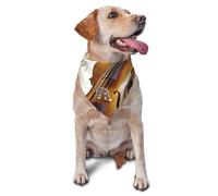 Butterfly and Cello Dog Bandana Pet Scarf Accessories for Small Medium Dogs Cats Photo Prop, Triangle Pet Bandanas Adjustable Puppy Bib Washable Dog Kerchief Puppy Neckerchief
