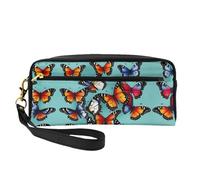 Butterfly and Cello Makeup Bag Travel Cosmetic Bag,Make Up Bags for Women Makeup Organizer Case,Travel Essentials