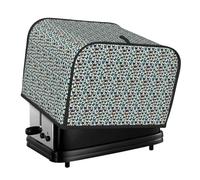 Butterfly And Cello Print 4-Slice Toaster Cover Dustproof Heat-Resistant Kitchen Appliance Home Decor Washable