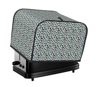 Butterfly And Cello Print 4-Slice Toaster Cover Protector Appliance For Kitchen Breakfast Tool Daily Decor