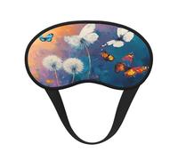 Butterfly and Dandelion Ultimate Eye Mask for Sleeping, Soft and Comfortable Eye Mask, Relaxing Zero Pressure Night Blindfold.