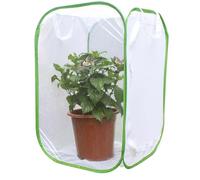 Butterfly And Ĩnsect Habitat Cage - Clear Mesh Terrarium, Póp Ųp Enclosure Bulk, Clear Mesh| Portable Observation Container For Caterpillars Bũgs Education Kids Science Display Small Animal Accessory