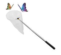 Butterfly and Insect Net with 11" Ring, Telescopic Fishing Net Catching Bug Nets for Outdoor Sports, Handle Extends to 59 Inches