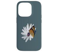 Butterfly And Spider On African Daisy Case for iPhone 14 Pro