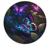 Butterfly Art 1000-Piece Jigsaw Puzzle Cardboard Jigsaw for Mother'S Day, Birthdays, Christmas 67.5x67.5cm