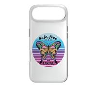 Butterfly Art Body Autonomy Abstract Safe Free Legal Message Case for iPhone Air