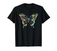 Butterfly Autism Awareness Amazing Puzzle Gift T-Shirt