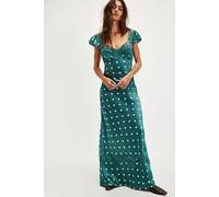 Butterfly Babe Maxi Dress at Free People in Jade Combo, Size: XL - female