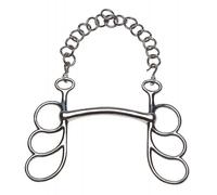 Butterfly bit for horse Feeling