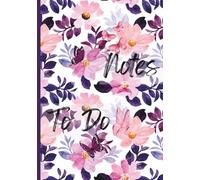 Butterfly Blooms Notes & To-Do List Notebook: 7x10” Planner with Checklists & Appointment sections - Pink Floral Organizer great for Daily Tasks, Work ... for work, school, or home organisation.