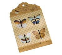 Butterfly Bookmark | Reading Bookmarks, 4 Bookmarks School Supplies Traditional Colorful Decorations for School Friends Women Teachers Readers Students