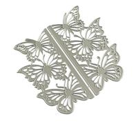 Butterfly Border Cutting Dies for Photo Scrapbooking Card Making Decorations Embossing Stencils Carbon Steel Die Cut Butterfly Border Die Cut