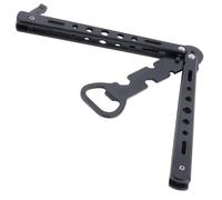 Butterfly Bottle Opener Stainless Steel Beer Bottle Opener Butterfly Knife Style Trainer Tool for Bar Party Beer Lovers