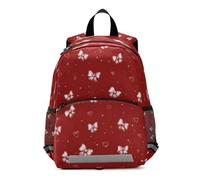 Butterfly Bow Love Pattern Kids Backpack for Toddlers, Kid's Backpack for Boys Girls, Kindergarten Preschool Nursery Travel Bag