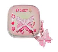 Butterfly Bow Pattern Accessories Headphone Earphone Protective Cover Case for Huawei FreeArc with Pendant