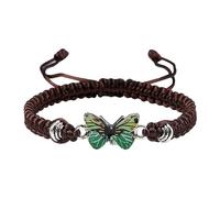 Butterfly Bracelets for Teenage Girls, Adjustable Cord, Butterfly Bracelets for Women, Cute Butterfly Charm Bracelets Bracelet for Customized, one size, Wire rope, No Gemstone