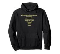 Butterfly Buddha Pullover Hoodie