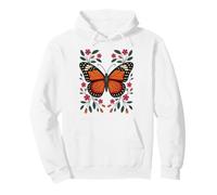 Butterfly Butterflies Nature Garden Wildlife Gardening Pullover Hoodie