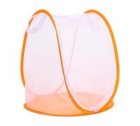 Butterfly Cage - Small Mesh Habitat Enclosure for Growing | Foldable Breeding House with Zipper Features for Catching Butterflies Animals Garden Yard Backyard Exploration, 12.99x14.57 inches