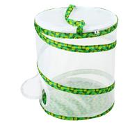 Butterfly Cage, Ultra Fine Mesh Enclosure Pop-Up Butterfly Habitat with Zipper, Insect Barrier Plant Tent for Vegetables, Fruits, Flowers & Seedling