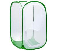 Butterfly Cage, Ultra Fine Mesh Enclosure Pop-Up Butterfly Habitat with Zipper, Insect Barrier Plant Tent for Vegetables, Fruits, Flowers & Seedling, Plant Cover
