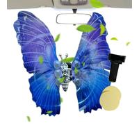 Butterfly Car Diffuser - Creative Clip, Reusable Vent Air Freshener | Decorative Vehicle Scent Module, Dashboard Perfume Outlet Accessory System for Cars SUVs Trucks Home Interior Fragrance