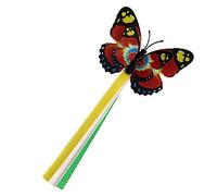 Butterfly Cat Toy Stick Replacement | Flutter Butterfly Chaser Cat Toy Stick Teaser Wand Replacement | Interactive Cat Toy, Attractive, Fun, Realistic