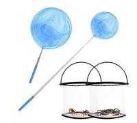 Butterfly Catcher Net - Extendable Child Fishing Catching Nets,Multi-functional Nature Exploration Toys for Pond Beach Swimming Pool Garden