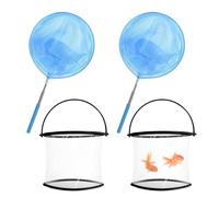 Butterfly Catcher Net,Telescopic Child Firefly Catching Net - Anti-Slip Grip Outdoor Playing Toys for Swimming Pool Garden Beach Pond