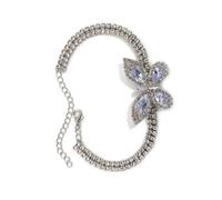 Butterfly Charm With Cubic Zirconia Stone Korean Fashion Jewelry For Everyday Elegant Korean Styles Fashion
