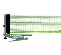 Butterfly Clip Deluxe Net & Post Set - Black/White, 27 cm