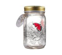 Butterfly Collection Jar - Animated Winged Creature Dome Showcase, Desk Accent | Portable Acrylic Container Feature, Child Friendly Interactive Toy Alternative, Celebration Prize