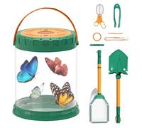 Butterfly Collector Kit, Butterfly Catcher Kit, Outdoor Adventure Kit Retractable Butterfly Catcher, Multi-purpose Butterfly Catcher, Adventure Kit for Boys and Girls