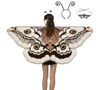Butterfly Costume For Women Double-Sided Printing Breathable Butterfly Cape
