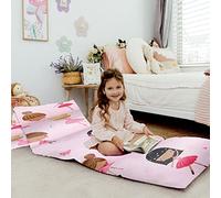 Butterfly Craze Floor Pillow Case, Mattress Bed Lounger Cover, Black/White, King, Cozy Seating Solution for Kids & Adults, Recliner Cushion, Perfect For Reading, TV Time, Sleepovers, & Toddler Nap Mat