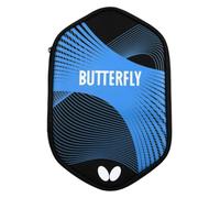 Butterfly Curve Case II Table Tennis Case Black/Blue Storage Bag for Two Table Tennis Bats and Six Table Tennis Balls Suitable for All Ages Beginners, Advanced & Professionals