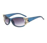 Butterfly Decor Oval Sunglasses for Women,UV400 PC Frame for Driving | Women Oval Sunglasses,Exquisite Butterfly Ornament,UV400 Class3 Shade PC Frame for Travel Party Outdoor Use