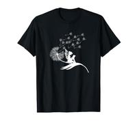 Butterfly Design Dandelions Meadow Hearts Fairies Value Graphic T-Shirt