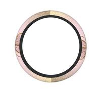 Butterfly Design The Neoprene Steering Wheel Cover - 15" for Most Cars - is Ergonomically Designed for Safe Driving Comfort