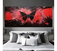 Butterfly Diamond Art Kits Adults, DIY 5D Diamond Painting Kit Full Drill Round Gem Cross Stitch Painting, Large Diamond Art for Adults Crystal Creations Kits for Home Wall Decor 175 X 85cm q409