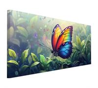 Butterfly Diamond Painting Kit for Adults, Large Diamond Art for Adults Dream Pattern with Square Full Drill, DIY Crystal Art Paintings Embroidery Kits for Home Decor, Gifts for Women 180x80cm B-89