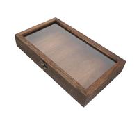 Butterfly Display Box with Clear Lid Shadow Frame Specimen Case for Home Collections Museums and Exhibits Charming Wooden Storage Box for Insects and Photos