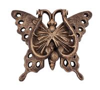 Butterfly Door Knocker - Cast Iron Gold Antique Finish